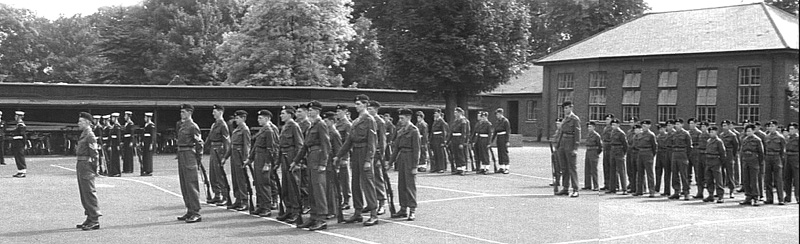 Cadets on parade